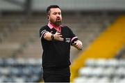 25 March 2023; Referee Seamus Mulvihill during the Lidl Ladies National Football League Division 1 Round 7 match between Cork and Meath at Pairc Ui Rinn in Cork. Photo by Eóin Noonan/Sportsfile