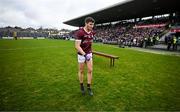 26 March 2023; Shane Walsh of Galway before the Allianz Football League Division 1 match between Galway and Kerry at Pearse Stadium in Galway. Photo by Brendan Moran/Sportsfile