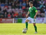 26 March 2023; Joe Hodge of Republic of Ireland during the Under-21 international friendly match between Republic of Ireland and Iceland at Turners Cross in Cork. Photo by Seb Daly/Sportsfile