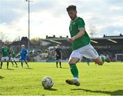 26 March 2023; Sean Roughan of Republic of Ireland during the Under-21 international friendly match between Republic of Ireland and Iceland at Turners Cross in Cork. Photo by Seb Daly/Sportsfile