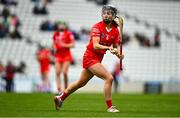 26 March 2023; Saoirse McCarthy of Cork during the Very Camogie League Division 1A match between Kilkenny and Galway at Páirc Ui Chaoimh in Cork. Photo by Eóin Noonan/Sportsfile