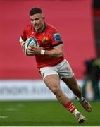 25 March 2023; Shane Daly of Munster during the United Rugby Championship match between Munster and Glasgow Warriors at Thomond Park in Limerick. Photo by Harry Murphy/Sportsfile