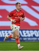 25 March 2023; Craig Casey of Munster during the United Rugby Championship match between Munster and Glasgow Warriors at Thomond Park in Limerick. Photo by Harry Murphy/Sportsfile