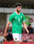 26 March 2023; Tom Cannon of Republic of Ireland during the Under-21 international friendly match between Republic of Ireland and Iceland at Turner's Cross in Cork. Photo by Michael P Ryan/Sportsfile