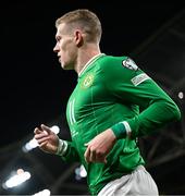 27 March 2023; James McClean of Republic of Ireland during the UEFA EURO 2024 Championship Qualifier match between Republic of Ireland and France at Aviva Stadium in Dublin. Photo by Stephen McCarthy/Sportsfile