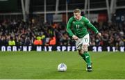 27 March 2023; James McClean of Republic of Ireland during the UEFA EURO 2024 Championship Qualifier match between Republic of Ireland and France at Aviva Stadium in Dublin. Photo by Seb Daly/Sportsfile