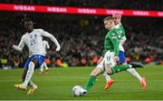 27 March 2023; James McClean of Republic of Ireland during the UEFA EURO 2024 Championship Qualifier match between Republic of Ireland and France at Aviva Stadium in Dublin. Photo by Seb Daly/Sportsfile