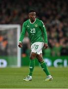 27 March 2023; Chiedozie Ogbene of Republic of Ireland during the UEFA EURO 2024 Championship Qualifier match between Republic of Ireland and France at Aviva Stadium in Dublin. Photo by Seb Daly/Sportsfile