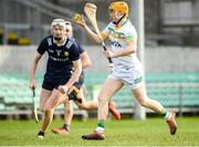 25 March 2023; Liam Langton of Offaly during the Allianz Hurling League Division 2A Semi-Final match between Offaly and Kerry at Glenisk O'Connor Park in Tullamore, Offaly. Photo by Matt Browne/Sportsfile