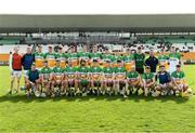 25 March 2023; Offaly squad before the Allianz Hurling League Division 2A Semi-Final match between Offaly and Kerry at Glenisk O'Connor Park in Tullamore, Offaly. Photo by Matt Browne/Sportsfile
