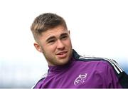 28 March 2023; Jack Crowley during a Munster Rugby squad training session at Thomond Park in Limerick. Photo by Harry Murphy/Sportsfile