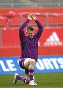 28 March 2023; Peter O'Mahony during a Munster Rugby squad training session at Thomond Park in Limerick. Photo by Harry Murphy/Sportsfile