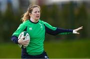 28 March 2023; Lauren Delany during a Ireland Women's Rugby squad training session at IRFU High Performance Centre at the Sport Ireland Campus in Dublin. Photo by Ramsey Cardy/Sportsfile