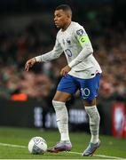 27 March 2023; Kylian Mbappé of France during the UEFA EURO 2024 Championship Qualifier match between Republic of Ireland and France at Aviva Stadium in Dublin. Photo by Michael P Ryan/Sportsfile