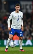 27 March 2023; Benjamin Pavard of France during the UEFA EURO 2024 Championship Qualifier match between Republic of Ireland and France at Aviva Stadium in Dublin. Photo by Eóin Noonan/Sportsfile