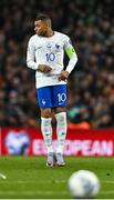 27 March 2023; Kylian Mbappé of France during the UEFA EURO 2024 Championship Qualifier match between Republic of Ireland and France at Aviva Stadium in Dublin. Photo by Eóin Noonan/Sportsfile