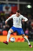 27 March 2023; Benjamin Pavard of France during the UEFA EURO 2024 Championship Qualifier match between Republic of Ireland and France at Aviva Stadium in Dublin. Photo by Eóin Noonan/Sportsfile