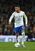 27 March 2023; Kylian Mbappé of France during the UEFA EURO 2024 Championship Qualifier match between Republic of Ireland and France at Aviva Stadium in Dublin. Photo by Eóin Noonan/Sportsfile