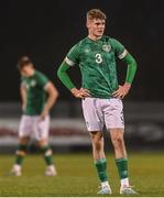 28 March 2023; Alex Murphy of Republic of Ireland during the UEFA European Under-19 Championship Elite Round match between Greece and Republic of Ireland at Ferrycarrig Park in Wexford. Photo by Stephen McCarthy/Sportsfile