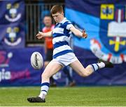 27 March 2023; Luke Coffey of Blackrock College during the Bank of Ireland Leinster Rugby Schools Junior Cup Final match between St Michael's College and Blackrock College at Energia Park in Dublin. Photo by Harry Murphy/Sportsfile
