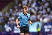 27 March 2023; Haydn Gallagher of St Michael’s College  during the Bank of Ireland Leinster Rugby Schools Junior Cup Final match between St Michael's College and Blackrock College at Energia Park in Dublin. Photo by Harry Murphy/Sportsfile