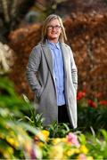 30 March 2023; Olivia O'Toole stands for a portrait during the Ireland Women's National Team 50-Year Celebrations Announcement at Merrion Square in Dublin. Photo by Seb Daly/Sportsfile