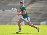 26 March 2023; Jordan Flynn of Mayo during the Allianz Football League Division 1 match between Mayo and Monaghan at Hastings Insurance MacHale Park in Castlebar, Mayo. Photo by Ben McShane/Sportsfile