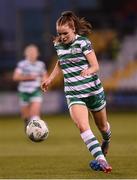 29 March 2023; Abby Tuthill of Shamrock Rovers during the SSE Airtricity Women's Premier Division match between Shamrock Rovers and Wexford Youths at Tallaght Stadium in Dublin. Photo by Stephen McCarthy/Sportsfile