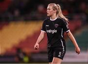 29 March 2023; Emily Corbet of Wexford Youths during the SSE Airtricity Women's Premier Division match between Shamrock Rovers and Wexford Youths at Tallaght Stadium in Dublin. Photo by Stephen McCarthy/Sportsfile