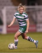 29 March 2023; Orlaith O'Mahony of Shamrock Rovers during the SSE Airtricity Women's Premier Division match between Shamrock Rovers and Wexford Youths at Tallaght Stadium in Dublin. Photo by Stephen McCarthy/Sportsfile