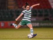 29 March 2023; Jess Gargan of Shamrock Rovers during the SSE Airtricity Women's Premier Division match between Shamrock Rovers and Wexford Youths at Tallaght Stadium in Dublin. Photo by Stephen McCarthy/Sportsfile