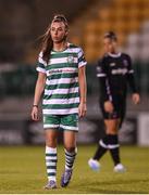 29 March 2023; Shannon Coady of Shamrock Rovers during the SSE Airtricity Women's Premier Division match between Shamrock Rovers and Wexford Youths at Tallaght Stadium in Dublin. Photo by Stephen McCarthy/Sportsfile