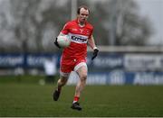 19 March 2023; Padraig Cassidy of Derry during the Allianz Football League Division 2 match between Derry and Clare at Derry GAA Centre of Excellence in Owenbeg, Derry. Photo by Ben McShane/Sportsfile