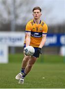 19 March 2023; Dermot Coughlan of Clare during the Allianz Football League Division 2 match between Derry and Clare at Derry GAA Centre of Excellence in Owenbeg, Derry. Photo by Ben McShane/Sportsfile