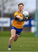 19 March 2023; Dermot Coughlan of Clare during the Allianz Football League Division 2 match between Derry and Clare at Derry GAA Centre of Excellence in Owenbeg, Derry. Photo by Ben McShane/Sportsfile