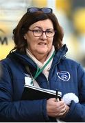 29 March 2023; Match delegate Frances Smith during the SSE Airtricity Women's Premier Division match between Shamrock Rovers and Wexford Youths at Tallaght Stadium in Dublin. Photo by Stephen McCarthy/Sportsfile