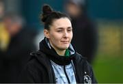 29 March 2023; Shamrock Rovers strength and conditioning coach Orlaith White before the SSE Airtricity Women's Premier Division match between Shamrock Rovers and Wexford Youths at Tallaght Stadium in Dublin. Photo by Stephen McCarthy/Sportsfile