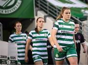 29 March 2023; Orlaith O'Mahony of Shamrock Rovers before the SSE Airtricity Women's Premier Division match between Shamrock Rovers and Wexford Youths at Tallaght Stadium in Dublin. Photo by Stephen McCarthy/Sportsfile
