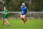 30 March 2023; Aisling Hanly of Convent of Mercy Roscommon celebrates at the final whistle after the Lidl All Ireland Post Primary School Senior ‘B’ Championship Final match between Convent of Mercy, Roscommon and Mercy Mounthawk, Kerry, at MacDonagh Park in Nenagh, Tipperary. Photo by David Fitzgerald/Sportsfile