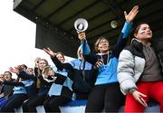 30 March 2023; Convent of Mercy Roscommon supporters watch the final moments during the Lidl All Ireland Post Primary School Senior ‘B’ Championship Final match between Convent of Mercy, Roscommon and Mercy Mounthawk, Kerry, at MacDonagh Park in Nenagh, Tipperary. Photo by David Fitzgerald/Sportsfile