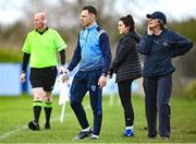 30 March 2023; Convent of Mercy Roscommon manager David O'Reilly during the Lidl All Ireland Post Primary School Senior ‘B’ Championship Final match between Convent of Mercy, Roscommon and Mercy Mounthawk, Kerry, at MacDonagh Park in Nenagh, Tipperary. Photo by David Fitzgerald/Sportsfile