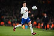 27 March 2023; Benjamin Pavard of France during the UEFA EURO 2024 Championship Qualifier match between Republic of Ireland and France at Aviva Stadium in Dublin. Photo by Stephen McCarthy/Sportsfile