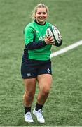 31 March 2023; Sadhbh McGrath during the Ireland Women's Rugby captain's run at Musgrave Park in Cork. Photo by Eóin Noonan/Sportsfile