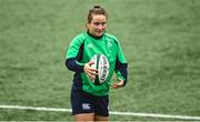31 March 2023; Méabh Deely during the Ireland Women's Rugby captain's run at Musgrave Park in Cork. Photo by Eóin Noonan/Sportsfile