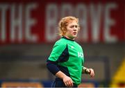31 March 2023; Niamh O’Dowd during the Ireland Women's Rugby captain's run at Musgrave Park in Cork. Photo by Eóin Noonan/Sportsfile
