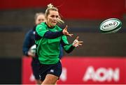 31 March 2023; Aoife Doyle during the Ireland Women's Rugby captain's run at Musgrave Park in Cork. Photo by Eóin Noonan/Sportsfile