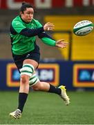 31 March 2023; Hannah O’Connor during the Ireland Women's Rugby captain's run at Musgrave Park in Cork. Photo by Eóin Noonan/Sportsfile