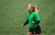 31 March 2023; Neve Jones during the Ireland Women's Rugby captain's run at Musgrave Park in Cork. Photo by Eóin Noonan/Sportsfile