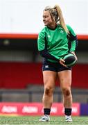 31 March 2023; Aoife Dalton during the Ireland Women's Rugby captain's run at Musgrave Park in Cork. Photo by Eóin Noonan/Sportsfile