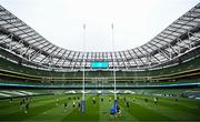 31 March 2023; A general view during a Leinster Rugby captain's run at the Aviva Stadium in Dublin. Photo by Harry Murphy/Sportsfile